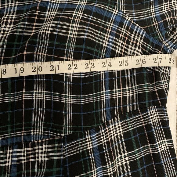 Torrid Cardigan Women's Size 3x Open Front Tartan Plaid Rayon Academia - Picture 5 of 6